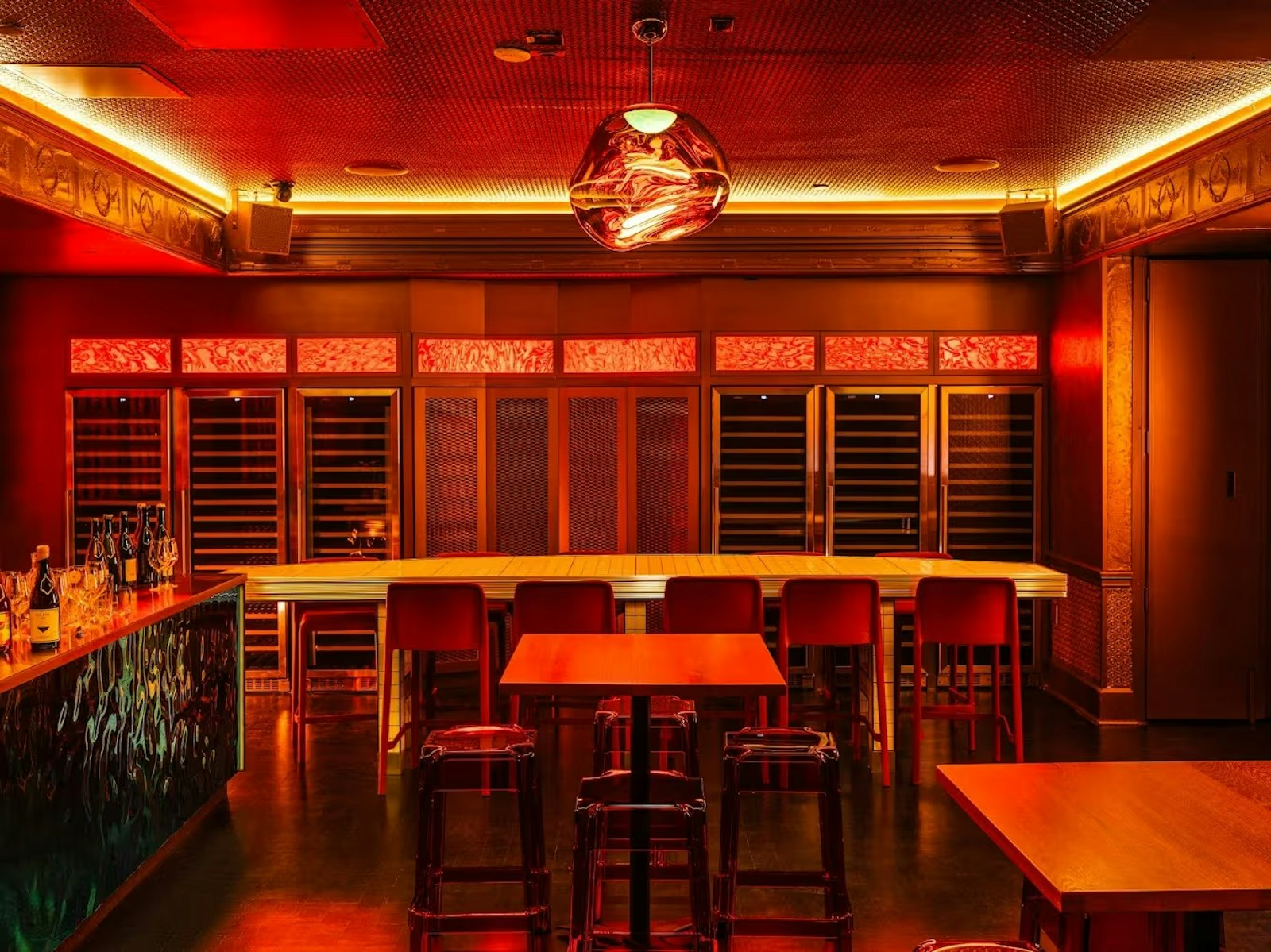 libera wine bar nomad manhattan cool girl wedding