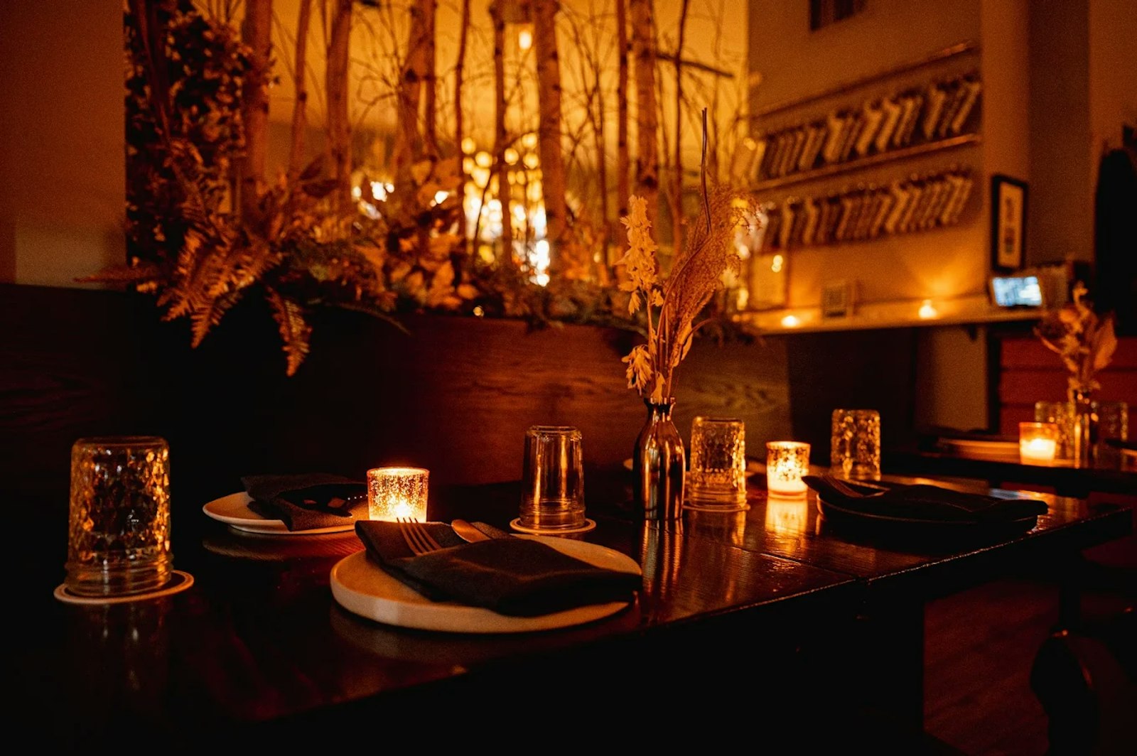 festival cafe holiday party winter decor nyc